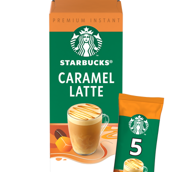 Image de Café soluble STARBUCKS CARAMEL LATTE - x50