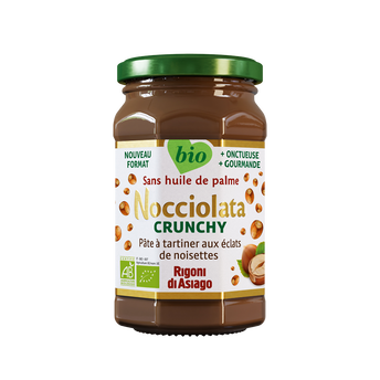 Image de Pâte à tartiner nocciolata crunchy bio RIGONI DI ASIAGO