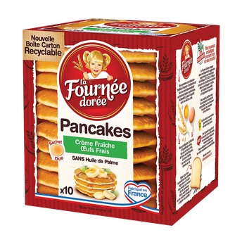 Image de 10 Pancakes LA FOURNEE DOREE