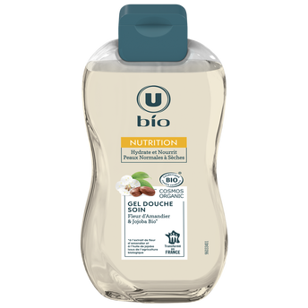 Image de U BIO
Gel douche soin jojoba et fleur d'amandier
