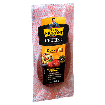 Image de Chorizo doux supérieur pur porc MORONI