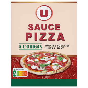 Image de U
Sauce Tomates spécial Pizza à l'origan, brique de