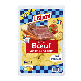 Image de Raviolis au boeuf LUSTUCRU SELECTION