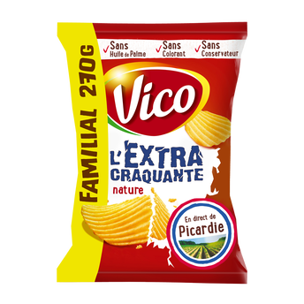Image de Chips extra craquantes nature VICO