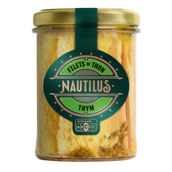 Image de Filets de thon au thym NAUTILUS