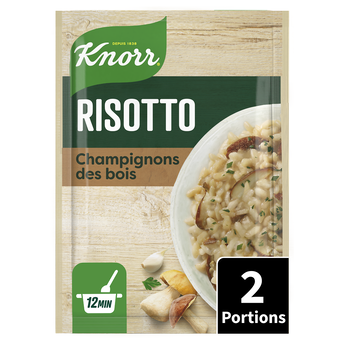Image de Risotto aux champignons des Bois plat cuisiné 12 minutes KNORR