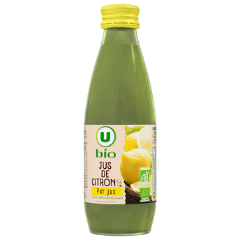 Image de U BIO
Jus de citron de sicile  bouteille de
