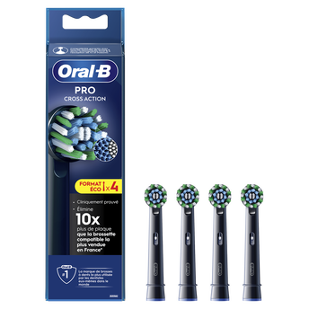 Image de Brossettes Noires Pour Brosse à Dents ORAL-B Pro