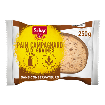 Image de Pain campagnard aux graines sans gluten DR SCHÄR