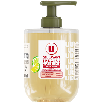 Image de U
Gel lavant cuisine citron bergamote pompe
