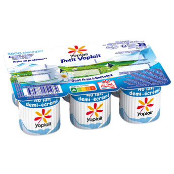 Image de Petit suisse nature 3,8% MG PETIT YOPLAIT