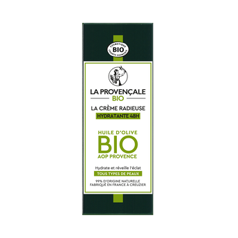 Image de Crème visage Hydratante 48h A L'Huile d'Olive  LA PROVENCALE BIO - Tube
