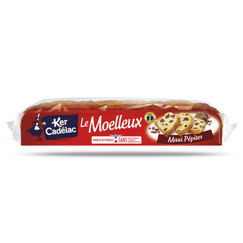 Image de Moelleux maxi pépites de chocolat KER CADELAC