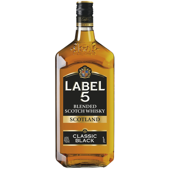 Image de Blended Scotch whisky LABEL 5, 40°