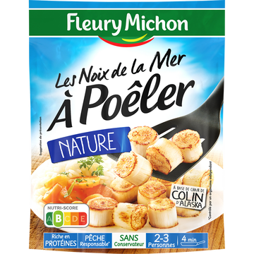 Fleury Michon Noix De La Mer À Poêler Nature, Fleury Michon, 160g