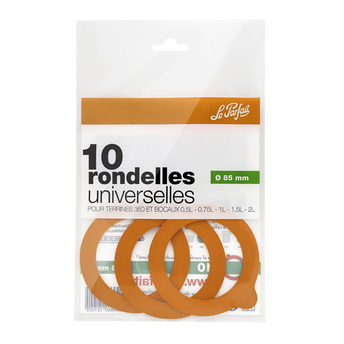 Image de Joints universels pour bocaux LE PARFAIT, 85mm, 10 unités