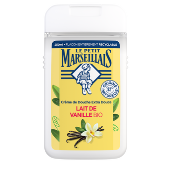 Image de Gel Douche bio extra doux lait de vanille LE PETIT MARSEILLAIS