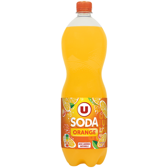 Image de U
Boisson gazéifiée au jus d'orange à base de concentré avec sucre et édulcorant