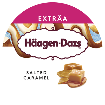 Häagen-Dazs Crème Glacée Au Caramel Avec Sauce Caramel Salé (10%) Et Éclatscaramélisés Au Beurre Salé (8%) Haagen Dazs, 560g