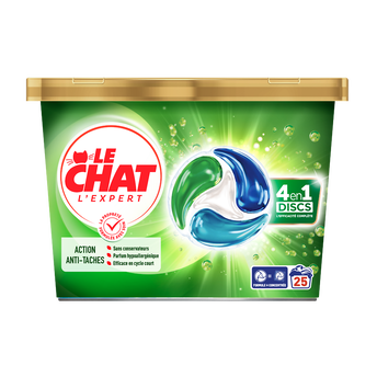 Image de Lessive capsule l'expert 4 en 1 efficacité complète LE CHAT
