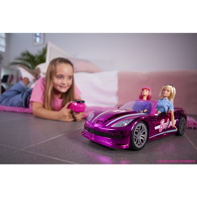 Voiture sale barbie télécommandée