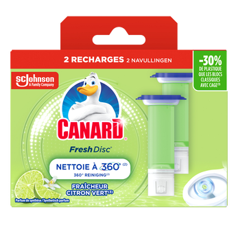 Image de Canard fresh disc liq.citron vert recharge 2x6 disques