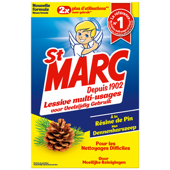 Image de Lessive poudre à la résine de pin Saint Marc paquet