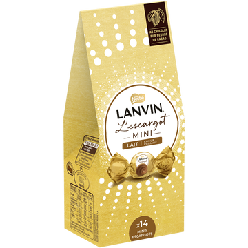Lanvin L'escargot Mini Au Chocolat Au Lait Lanvin, Boîte De 140g