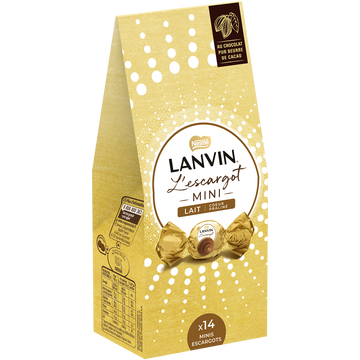 Lanvin L'escargot Mini Au Chocolat Au Lait Lanvin, Boîte De 140g