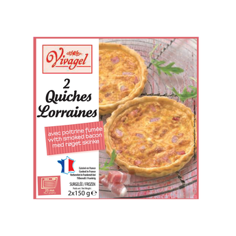 Image de Quiches lorraine VIVAGEL