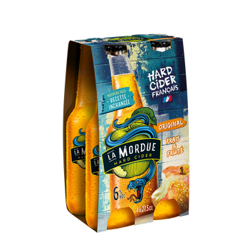 Image de Cidre original LA MORDUE, 6° 4 bouteilles de