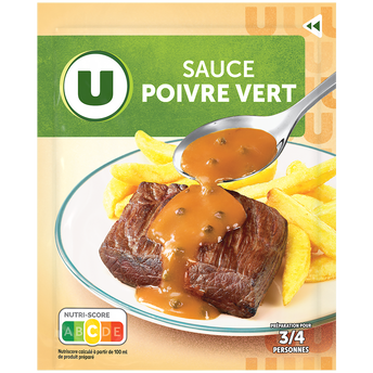 Image de U
Sauce déshydratée Poivre Vert  sachet de