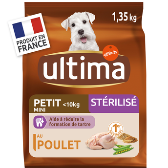 Image de Croquettes pour chien mini stérilisé ULTIMA