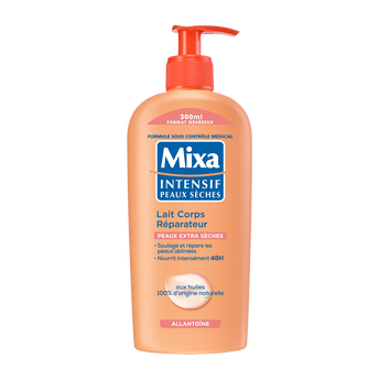 Image de Lait corps réparateur intensif peaux sèches MIXA