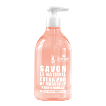 Image de Savon pamplemousse extra pur de marseille spécial cuisine odeurstenaces 95% d'origine naturelle SAVON LE NATUREL flacon pompe