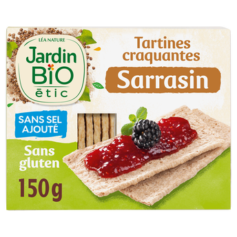 Image de Tartines craquantes sarrasin ssa s/gluten JARDIN BIO