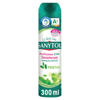 Image de Désodorisant désinfectant air et surfaces menthe SANYTOL