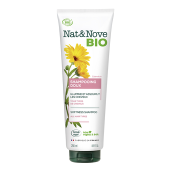 Image de Shampooing calendula tous types de cheveux bio NAT&NOVE BIO