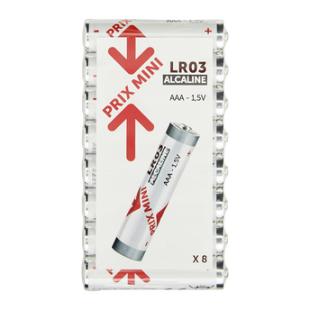 Image de PILE LR03 X8 PRIX