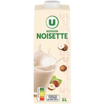 Image de U
Boisson végétale saveur noisette