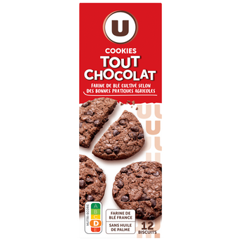 Image de U
Cookies au chocolat et pépites de chocolat