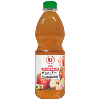 Image de U
Pur jus de pommes douces filière pet 1