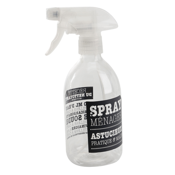 Image de Vaporisateur en plastique 500ml D.7cm, coloris assortis:gris, vert