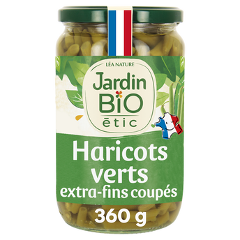Image de Haricots verts extra fin JARDIN BIO - Bocal