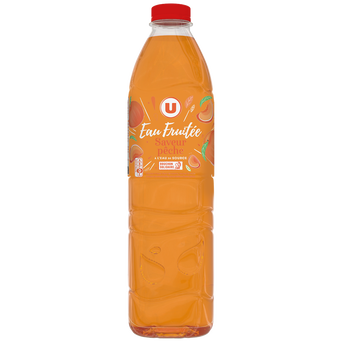 Image de U
Boisson à base d'eau de source arômatisée au jus de pêche