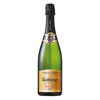 Image de Crémant demi-sec AOP d'Alsace WOLFBERGER