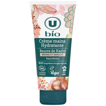 Image de U BIO
Crème hydratante pour les mains au karité - Tube