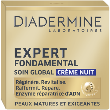 Diadermine Soin Crème De Nuit Expert Fondamental Diadermine, 50ml