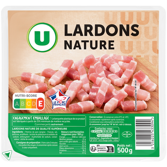 Image de U
Lardons nature