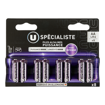 Image de U
Pile U  SPECIALISTE LR6